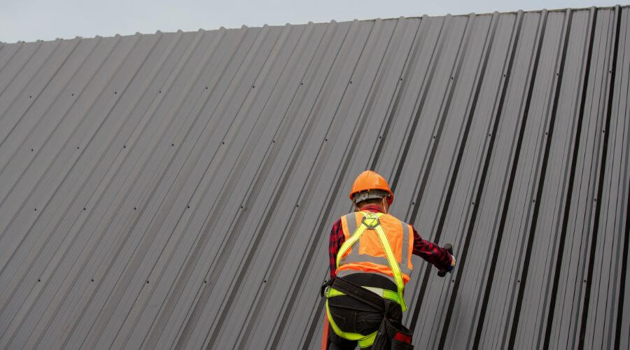 Professional metal roof installation in Poplar, WI